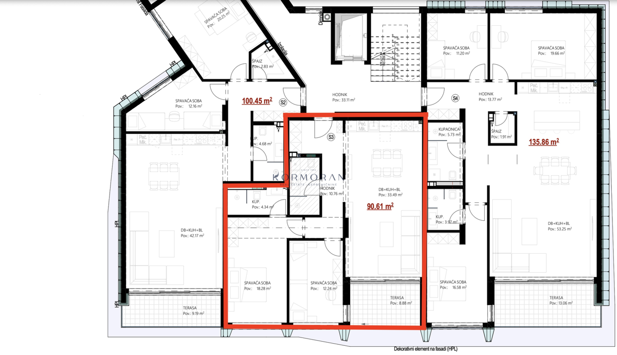Apartma s pogledom na morje v središču mesta